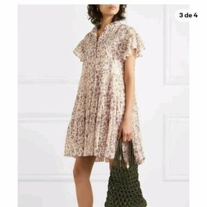 Isabel Étoile Marant Floral Blush & Lavender Top